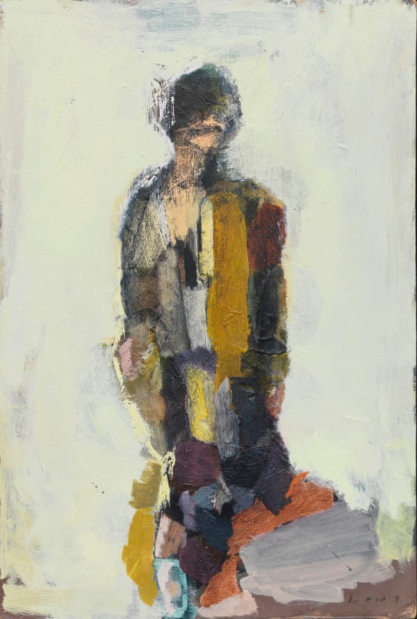 Ben Lowe Rags Oil on canvas 20 x 14 "