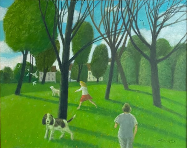 James Tweedie RGI, Afternoon in the Park