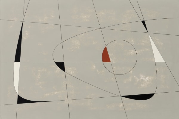 Graham Potter Nore, 2004 Oil and pencil on board 15.5 x 23.5 "