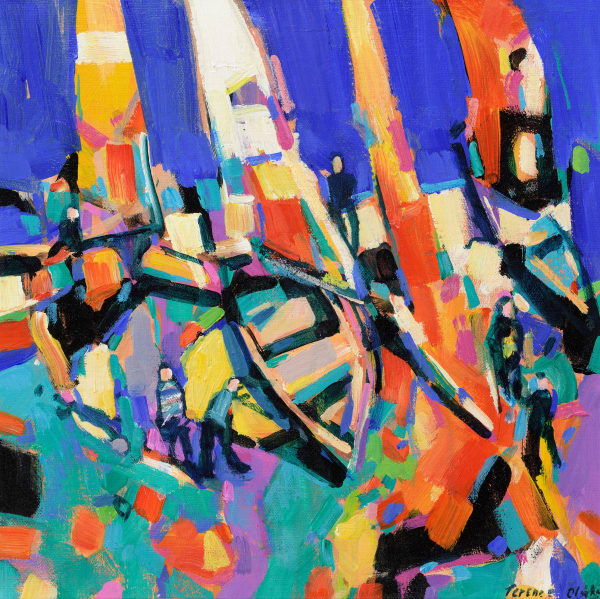 Terence Clarke, Boats at Antibes