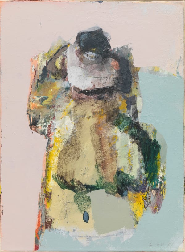 Ben Lowe Laundress Oil on canvas 22.5 x 16.5 "