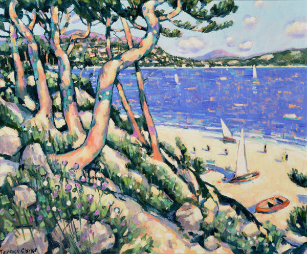 Terence Clarke, Red Boats, Theoule Sur Mer