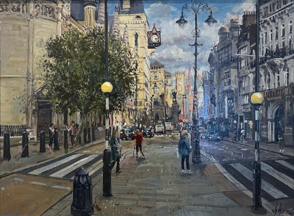 Nick Grove RSMA, Outside the Royal Courts of Justice