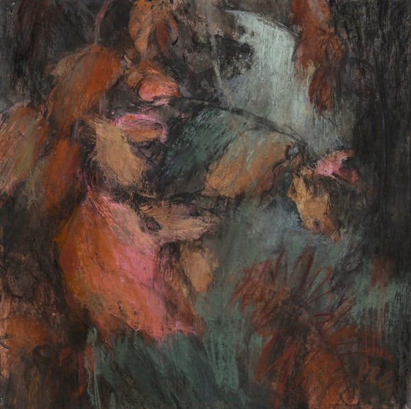 Sarah Bee PS Autuman Leat I, 2022 Soft pastel 11 x 11 "