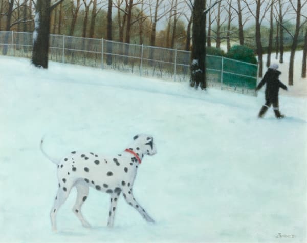 James Tweedie RGI December Oil 16 x 20 "