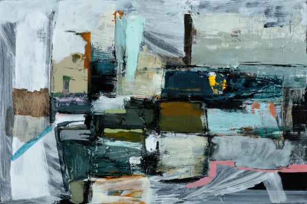 Ben Lowe Don't Know When Oil on canvas 23 x 35 "