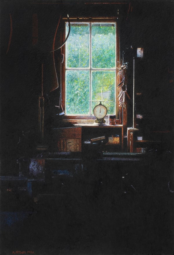 Angus McEwan PRSW AWI RWS NWS, The Workshop