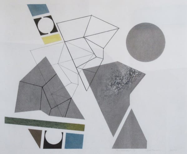 Jeff Powell Rockillogic 9 Mixed Media 16.54 x 20.08 in ; 42.0 x 51.0 cm