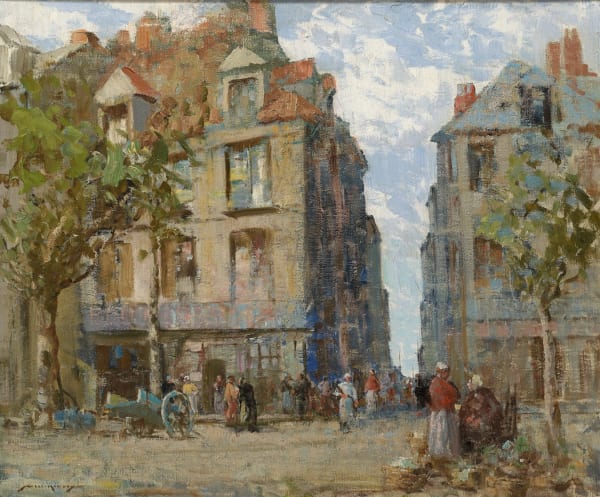 William Lee Hankey RI RWS, A View at Dieppe