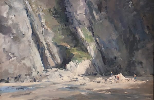 Graham Webber ROI IEA Breaking Light Oil on panel 20 x 30 "