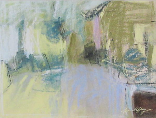 Jeannette Hayes PPPS Southcot Gardens Pastel on paper 11 x 15 "