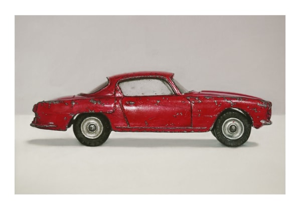 Ian Rawling PS Alfa Coupe Soft pastel and pastel pencil 16 x 24 "