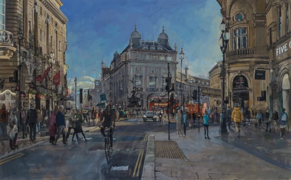 Nick Grove RSMA Back to Life Oil on canvas 30 x 48 "