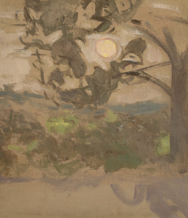 Mary Potter OBE Setting Sun, July 1962 Oil on canvas 18 x 16 "