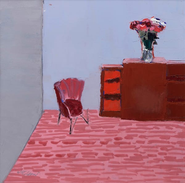 Mhairi McGregor RSW, Pink Chair