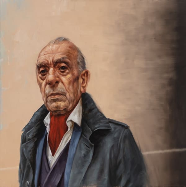 Graeme Wilcox The Passer-by Oil 23.5 x 23.5 "