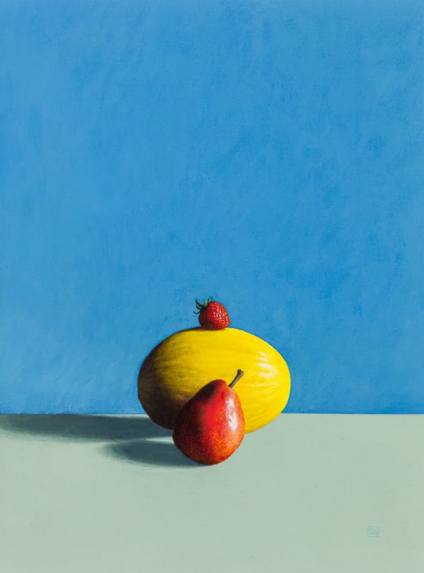 David Gleeson RI Tutti Frutti Acrylic on linen 15 x 11 "