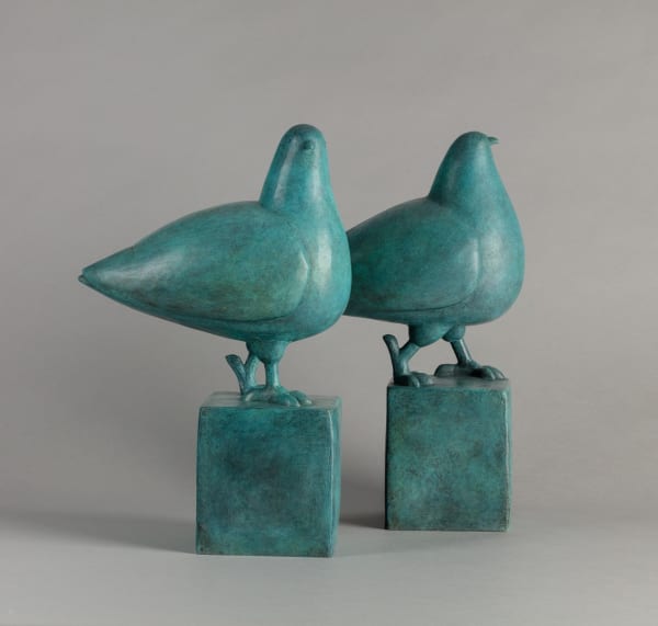 Shona Kinloch RGI MRSS Nonchalant, 2022 Bronze 13 x 9 x 4 "