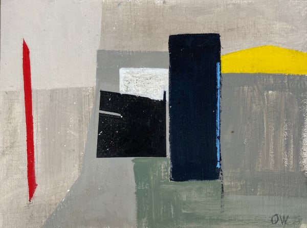 Olivia Wileman Inner Calm Oil on board 7 x 9.5 "
