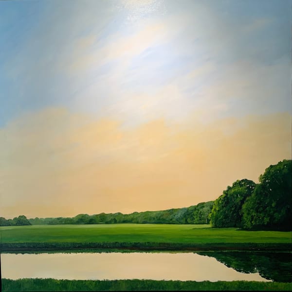 Jonathan Macadam, End of the Day, 36x 36 Newburyport