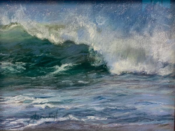 Sandra Kavanaugh, Atlantic Splash, 12.5x15