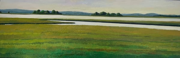 Jonathan Macadam, Plum Island Evening 12 x 36