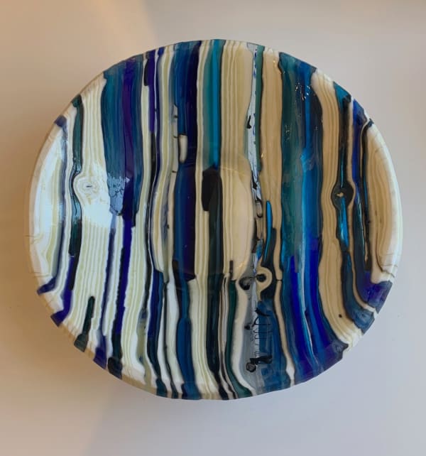 Heather Fountain, Perfect Day Sun and Sand Bowl 8.5 x 3