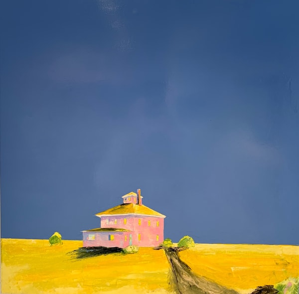 Janis Sanders - Marsh Rose, 24x24