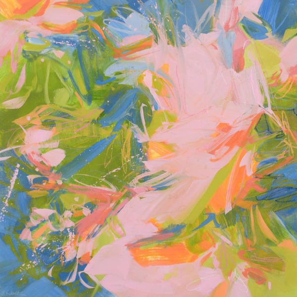 Cameron Schmitz, How the Blooms Rise, 36" x 36"