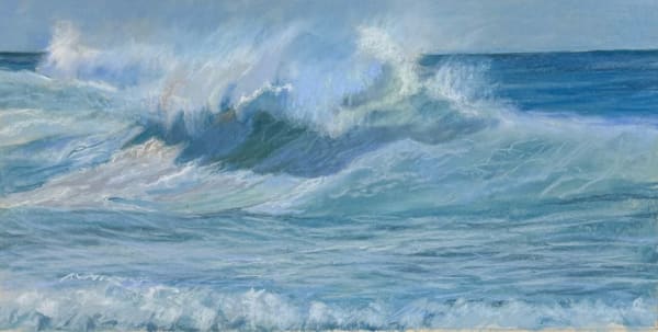 Sandra Kavanaugh, Foam and Fury, 16x27.5
