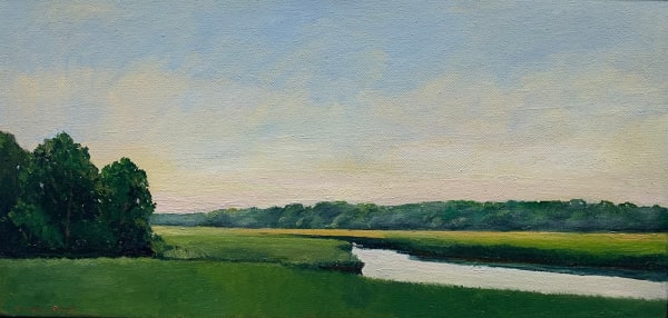 Jonathan Macadam, Little River Newbury, 10x20