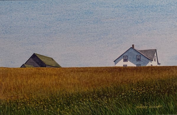 Randy Eckard, Over the Hill, 19x23