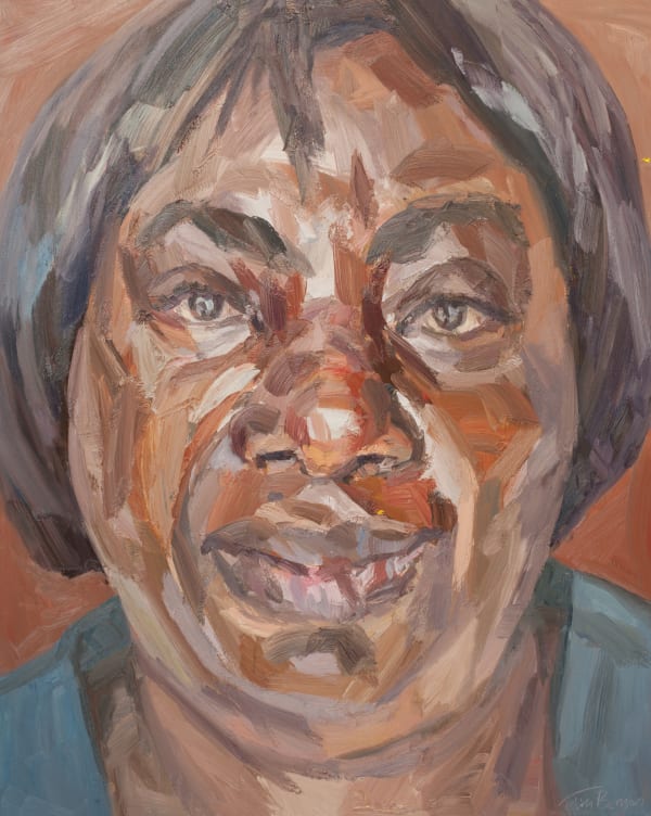 Tim Benson, Matron Isatu, Connaught Hospital, Freetown, Sierra Leone, 2016