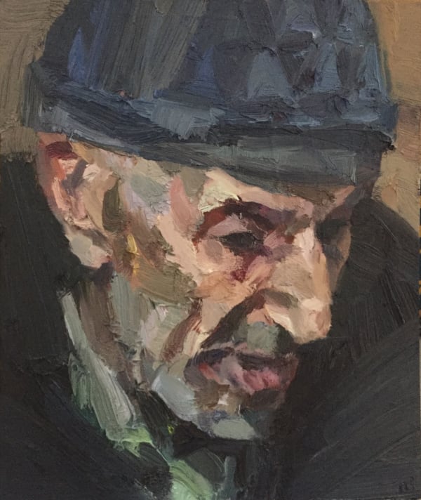 Tim Benson, Man wearing a beanie, Marrakech, 2018