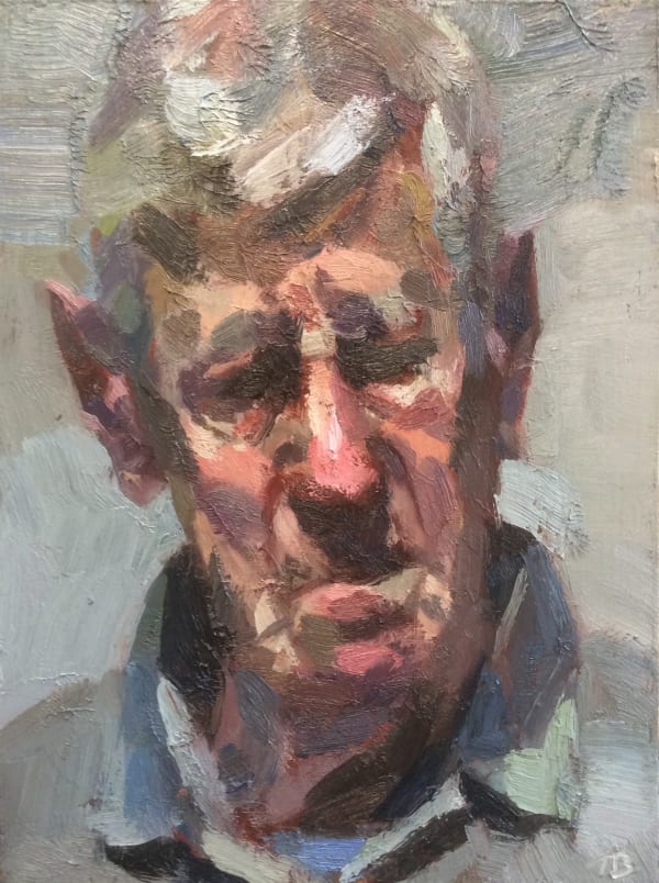 Tim Benson, Portrait of a man, 2017