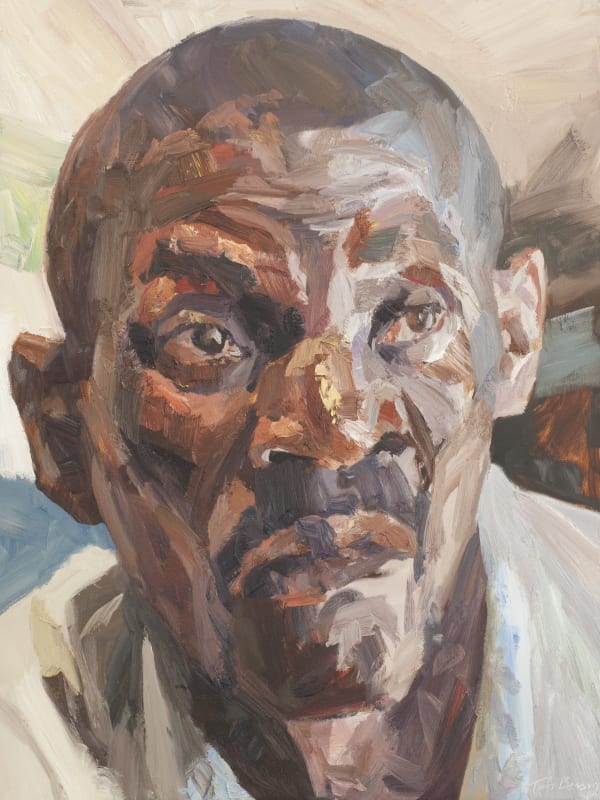 Tim Benson, Obed, traditional healer, Kitwe, Zambia, 2017