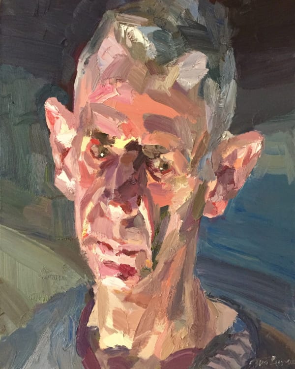 Tim Benson, Hugh by lamplight, 2019