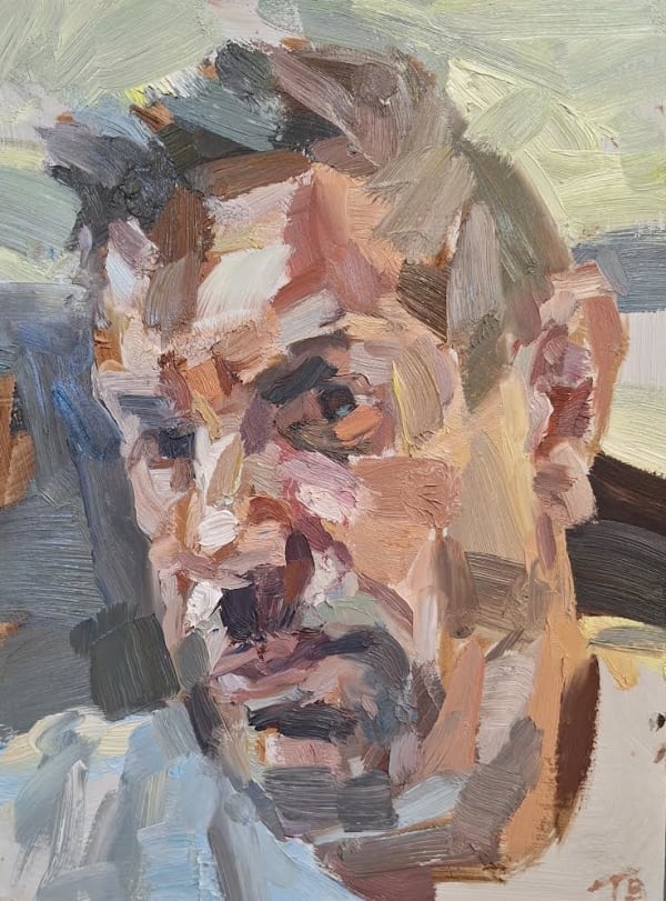 Tim Benson, Self portrait, 2025