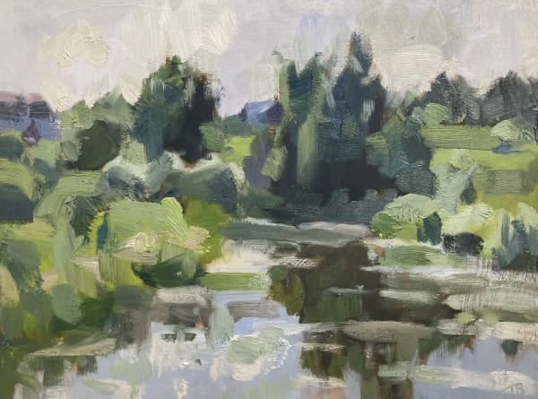 Tim Benson, Spring stream, 2022