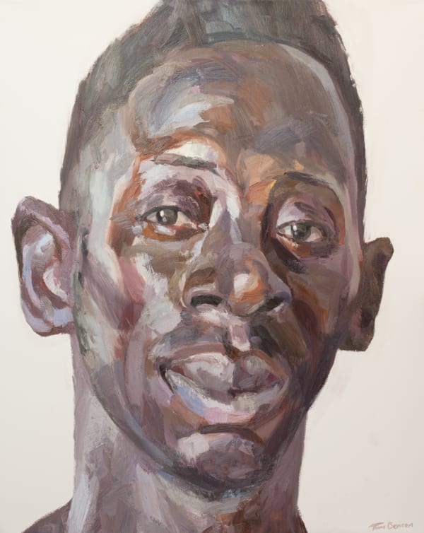 Tim Benson, Hassan, cleaner, Connaught Hospital, Freetown, Sierra Leone, 2015