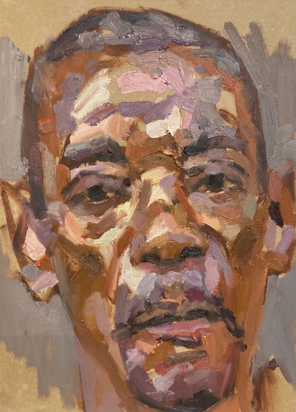 Tim Benson, Portrait of a man, 2021