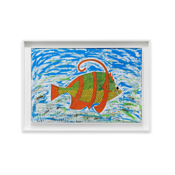 Pacita Abad, Orange-striped fish II, 2000