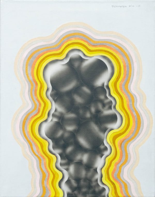 Kim Tschang-Yeul , Composition, 1969