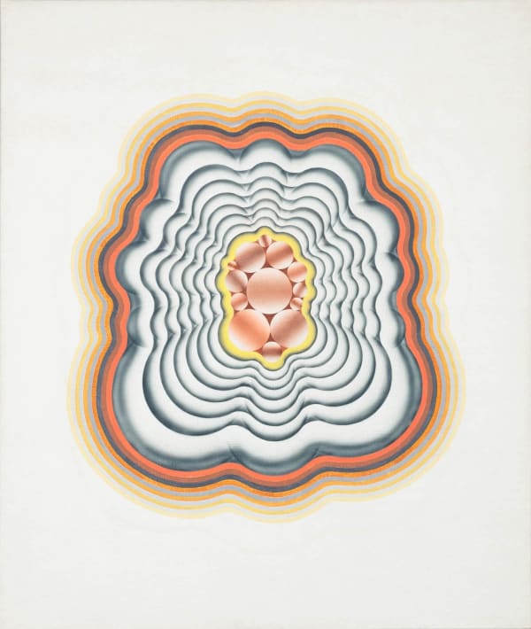 Kim Tschang-Yeul , Composition, 1969