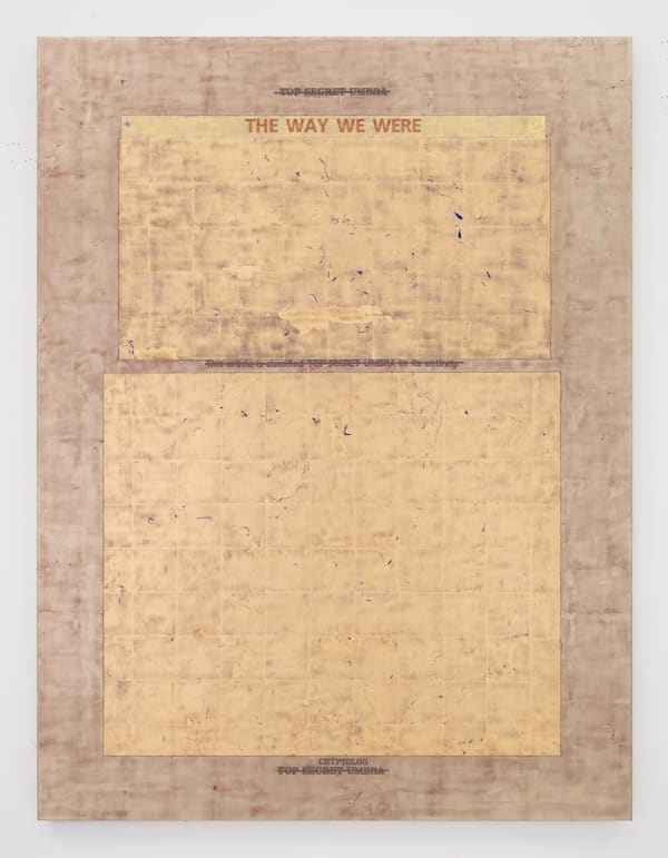 Jenny Holzer, THE WAY WE WERE, 2024