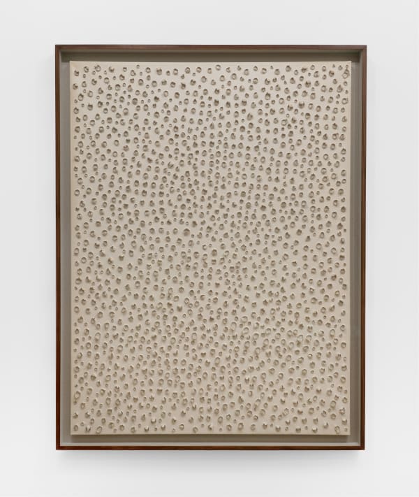 Kwon Young-Woo Untitled, 1980s Korean paper Framed Dimensions: 68 x 51 1/2 x 3 1/2 inches 172.7 x 130.8 x 8.9 cm