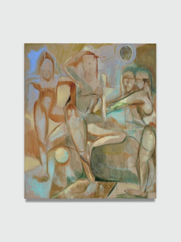 Konstantina Krikzoni, Waiting to Rehearse, 2025, 55 x 100 cm