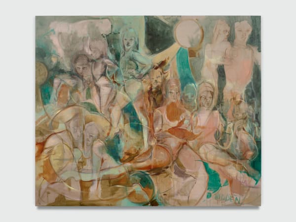 Konstantina Krikzoni, Hidden, 2025, 190 x 225 cm