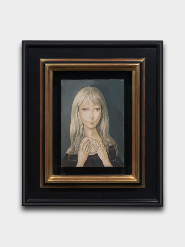 Léonard Tsuguharu Foujita, La Blonde, 1957