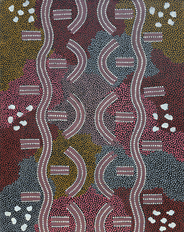 CLIFFORD POSSUM TJAPALTJARRI, Lightning Dreaming, 1996